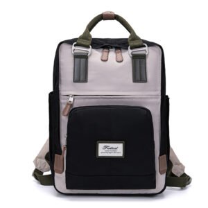 Gentle Two-tone Backpack